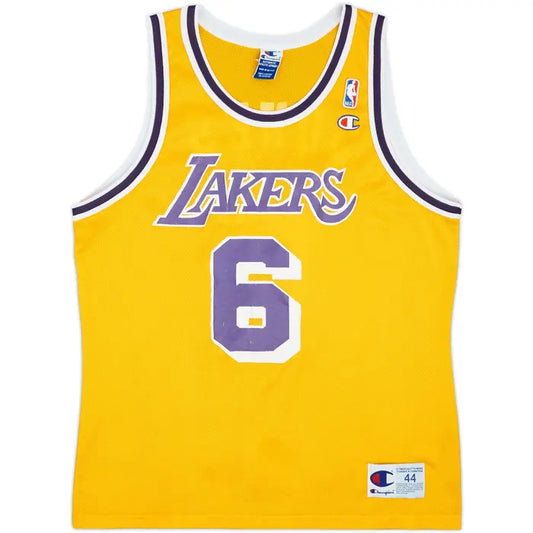 VTG Champion Eddie Jones LA Laker Jersey