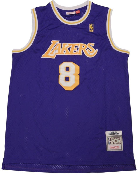 VTG Mitchell & Ness Hardwood Classics 1996-1997 Kobe Bryant Purple 8 Jersey