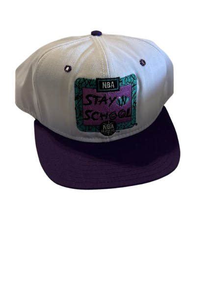 VTG 1990's NBA Stay in School Snapback