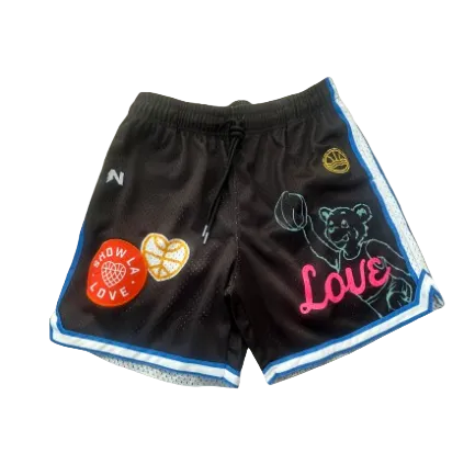 Show LA Love Shorts (Black)