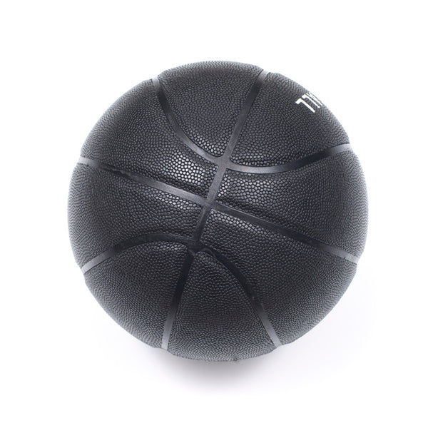 Veniceball Black Leather Basketball